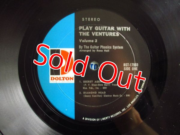 画像4: The Ventures / Play Guitar With The Ventures Volume 3 (4)