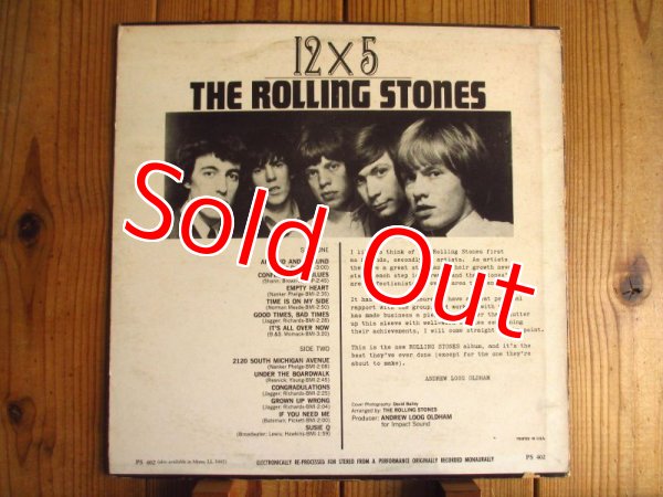 画像2: The Rolling Stones / 12 X 5 (2)