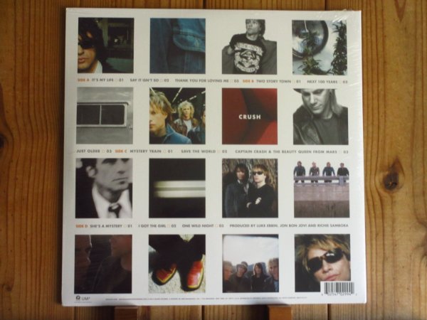 画像2: 世界的大ヒットシングル「It's My Life」収録！ボンジョビの2000年作アナログ盤が入荷！■Bon Jovi / Crush (2)