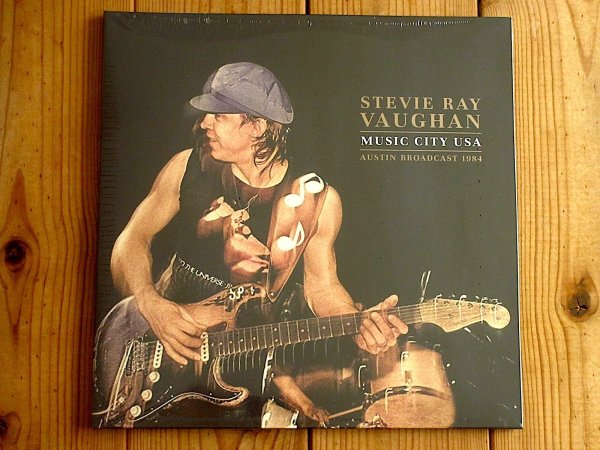 画像1: 再入荷！スティーヴィー・レイ・ヴォーンの1984年のテキサス州オースティンのラジオ局用ライヴ音源がアナログ化！■Stevie Ray Vaughan / Music City USA - Austin Broadcast 1984 (1)