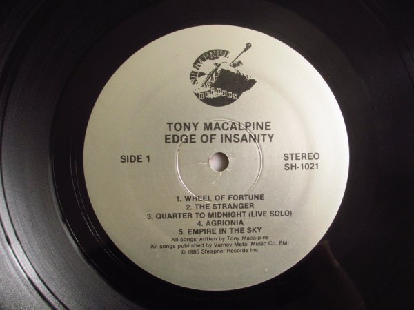 画像3: Tony MacAlpine / Edge Of Insanity (3)