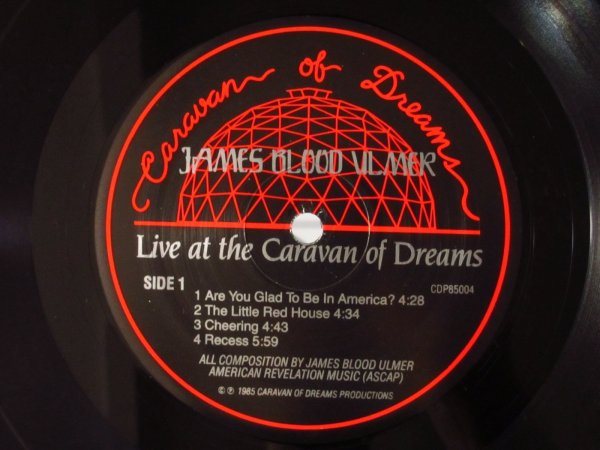 画像3: James Blood Ulmer / Live At The Caravan Of Dreams (3)