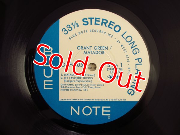 画像3: Grant Green / Matador (3)