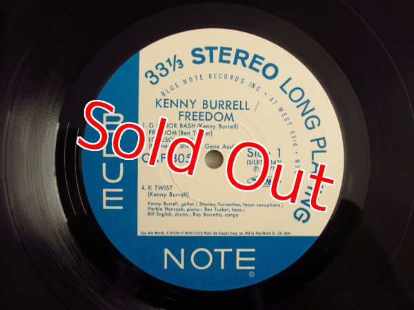 画像3: Kenny Burrell / Freedom (3)