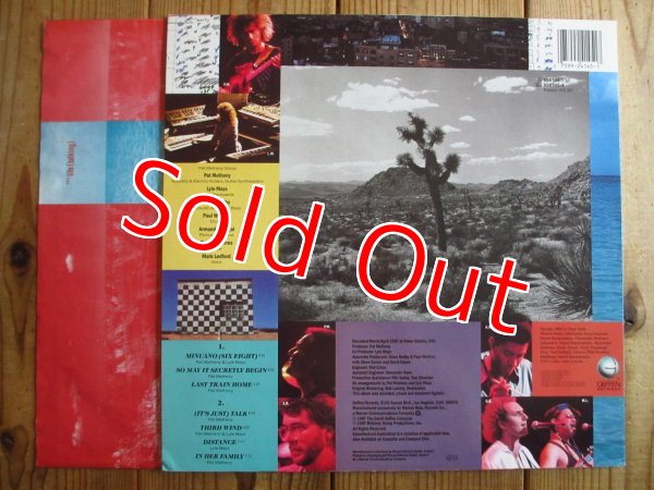 画像2: Pat Metheny Group / Still Life (Talking) (2)