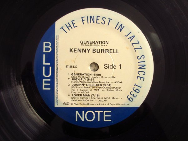 画像3: Kenny Burrell / Generation (3)