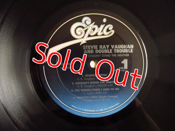 画像3: Stevie Ray Vaughan And Double Trouble / Couldn't Stand The Weather (3)