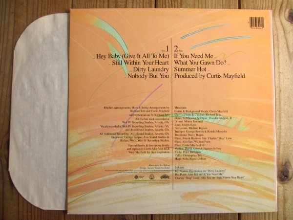画像2: Curtis Mayfield / Honesty (2)