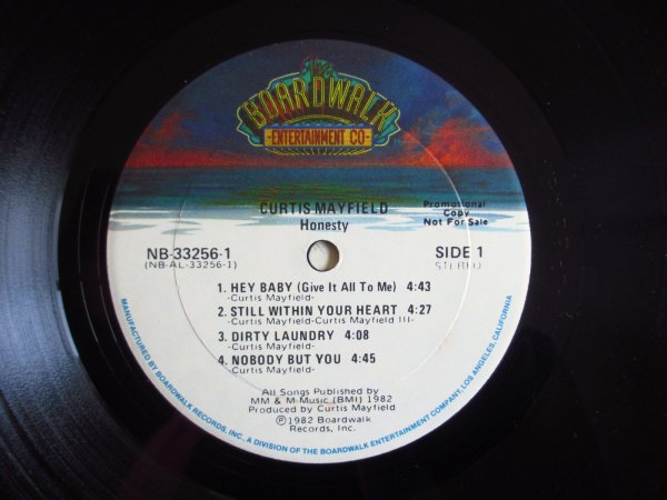 画像3: Curtis Mayfield / Honesty (3)