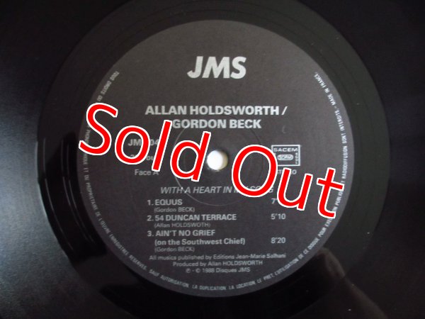 画像3: Allan Holdsworth - Gordon Beck / With A Heart In My Song (3)