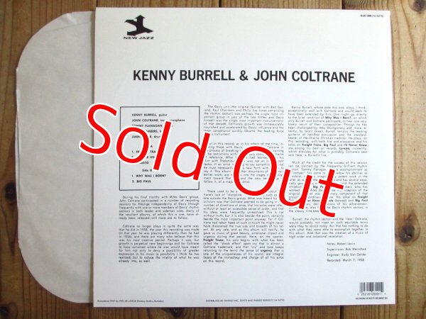 画像2: Kenny Burrell & John Coltrane / Kenny Burrell & John Coltrane (2)