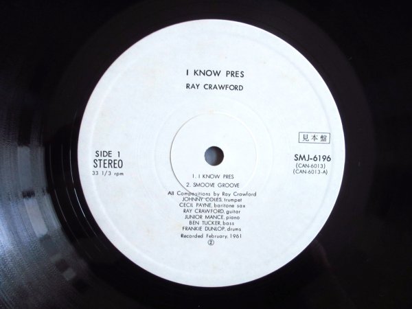 画像3: Ray Crawford / I Know Prez (3)