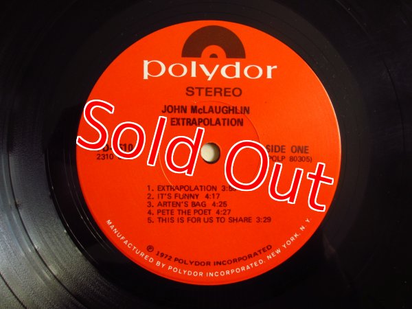 画像3: John McLaughlin / Extrapolation (3)