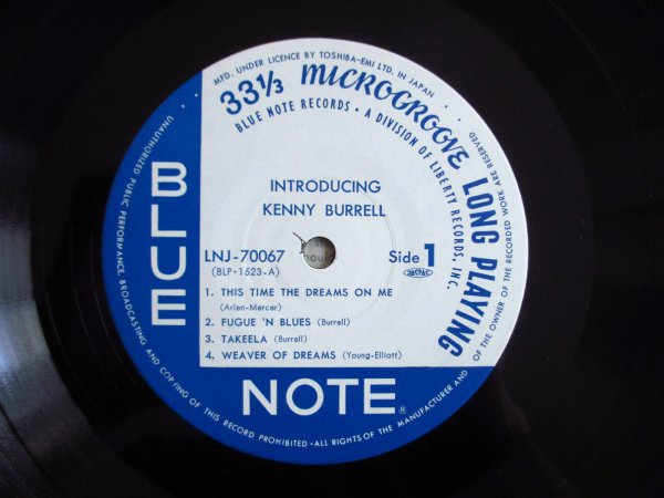 画像3: Kenny Burrell / Introducing Kenny Burrell (3)