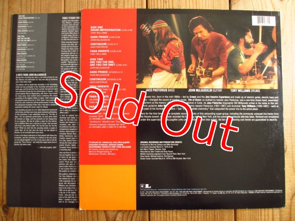 画像2: John McLaughlin, Jaco Pastorius, Tony Williams / Trio Of Doom (2)
