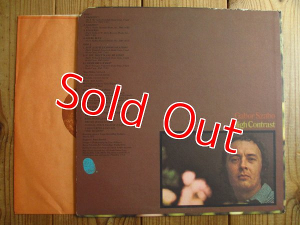 画像2: Gabor Szabo / High Contrast (2)