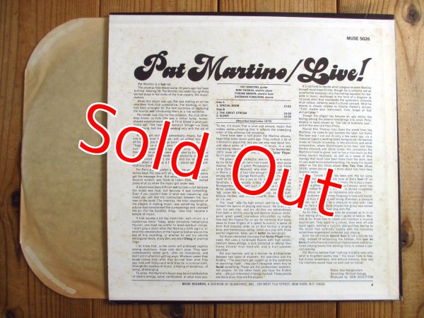画像2: Pat Martino / Live! (2)
