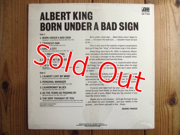 画像2: Albert King / Born Under A Bad Sign (2)