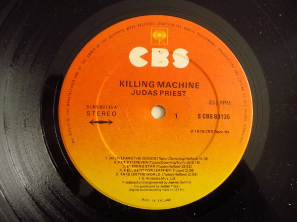 画像3: Judas Priest / Killing Machine (3)