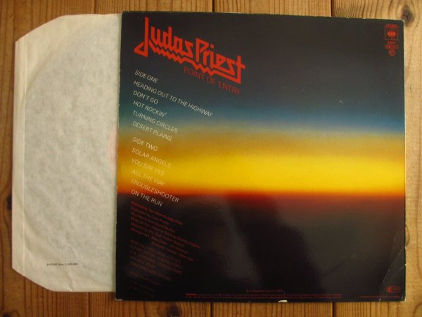 画像2: Judas Priest / Point Of Entry (2)