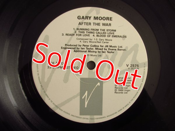 画像3: Gary Moore / After The War (3)