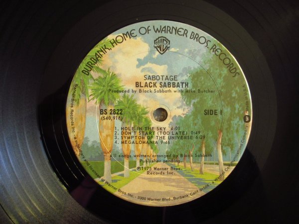 画像3: Black Sabbath / Sabotage (3)