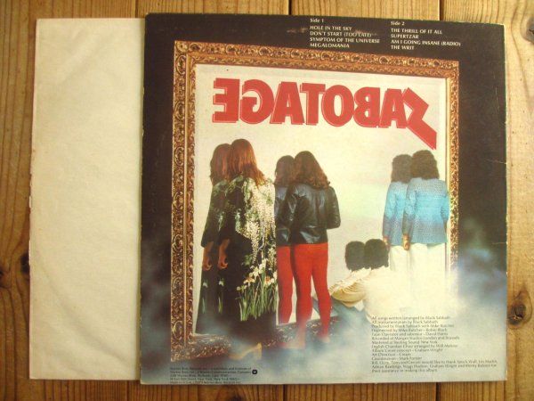 画像2: Black Sabbath / Sabotage (2)