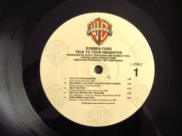 画像3: Robben Ford / Talk To Your Daughter (3)