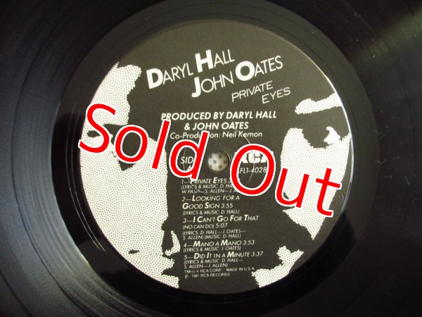 画像3: Daryl Hall & John Oates / Private Eyes  (3)