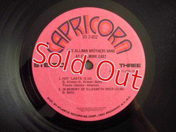 画像5: Allman Brothers Band / The Allman Brothers Band At Fillmore East (5)