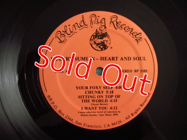 画像3: Hubert Sumlin With James Cotton & Little Mike And The Tornadoes / Heart & Soul (3)