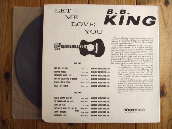 画像2: B.B. King / Let Me Love You (2)