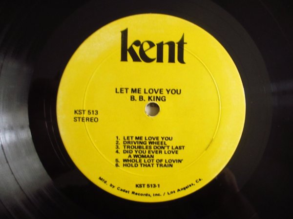 画像3: B.B. King / Let Me Love You (3)