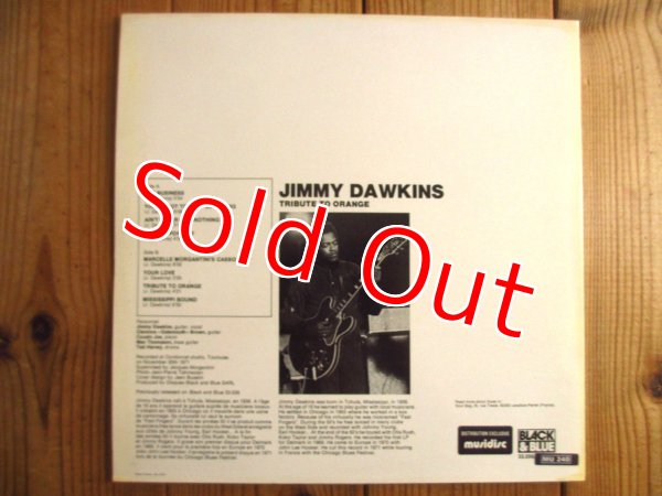 画像2: Jimmy Dawkins / Tribute To Orange (2)