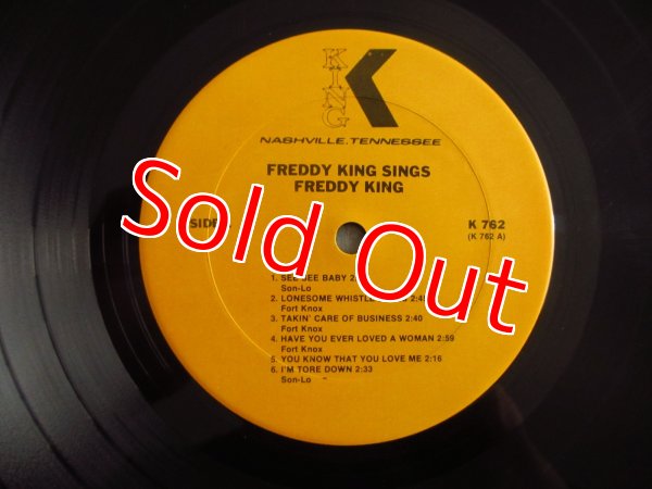 画像3: Freddy King / Freddy King Sings (3)