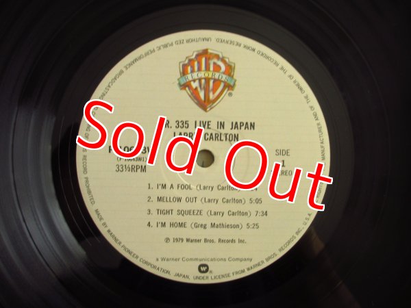 画像3: Larry Carlton / Mr. 335 - Live In Japan (3)