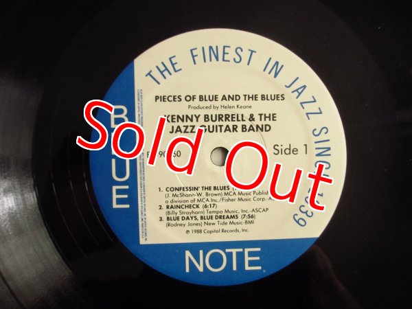 画像3: Kenny Burrell And The Jazz Guitar Band / Pieces Of Blue And The Blues (3)