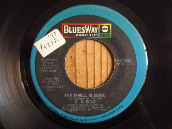 画像1: B.B. King / The Thrill Is Gone (1)