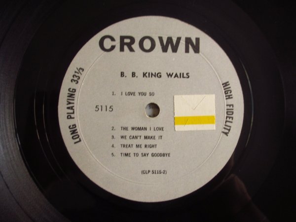 画像3: B. B. King And His Orchestra / B.B. King Wails (3)