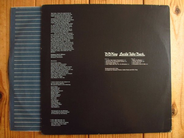 画像2: B.B. King / Lucille Talks Back (2)