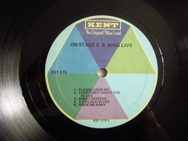 画像3: B.B. King / Live! B.B. King On Stage (3)