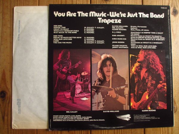 画像2: Trapeze / You Are The Music ...We're Just The Band (2)