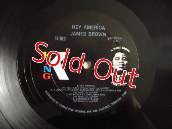 画像3: James Brown / Hey America (3)