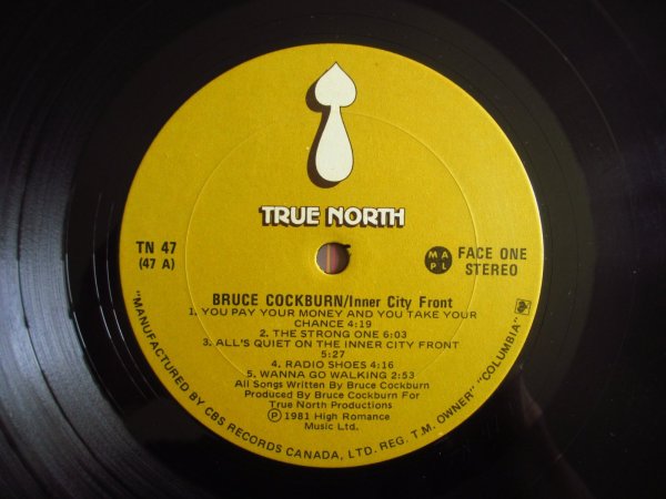 画像3: Bruce Cockburn / Inner City Front (3)