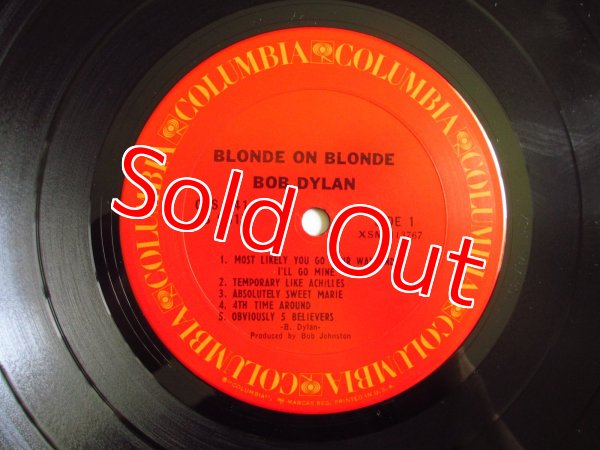 画像5: Bob Dylan / Blonde On Blonde (5)