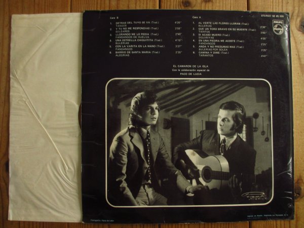 画像2: El Camaron De La Isla Con La Colaboracion Especial De Paco De Lucia / El Camarón De La Isla Con La Colaboración Especial De Paco De Lucía (2)