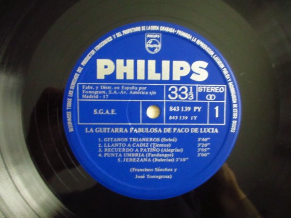画像3: Paco De Lucia / La Fabulosa Guitarra De Paco De Lucia (3)