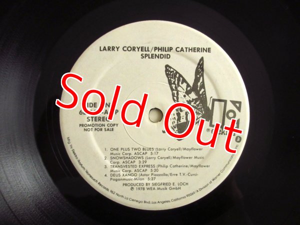 画像3: Larry Coryell - Philip Catherine / Splendid (3)