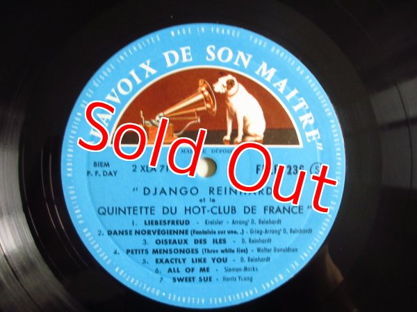 画像3: Django Reinhardt / Django Reinhardt Et Le Quintette De Hot Club De France (3)