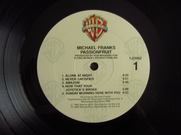 画像3: Michael Franks / Passion Fruit (3)